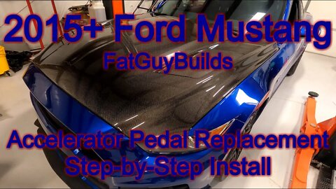 How To: FIX P2138 2015+ Ford Mustang Accelerator Pedal Replacement Step-by-step Fat Guy Builds Fat Guy Builds
