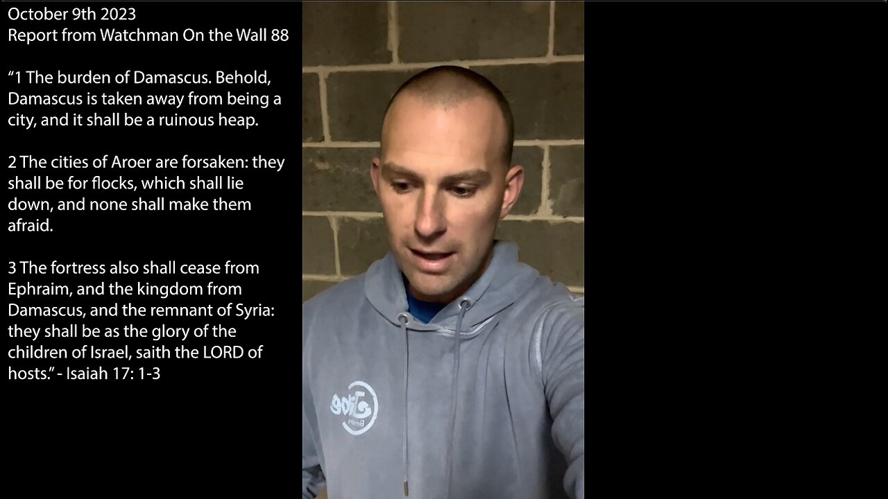 Israel | BREAKING!!! Did Israel Just Threaten to Completely Destroy Damascus, Syria If Iran''s Proxies (Hezbollah) Join the War? Isaiah 17: 1-3 - "The burden of Damascus. Behold, Damascus is taken away from being a city, and it shall be a r