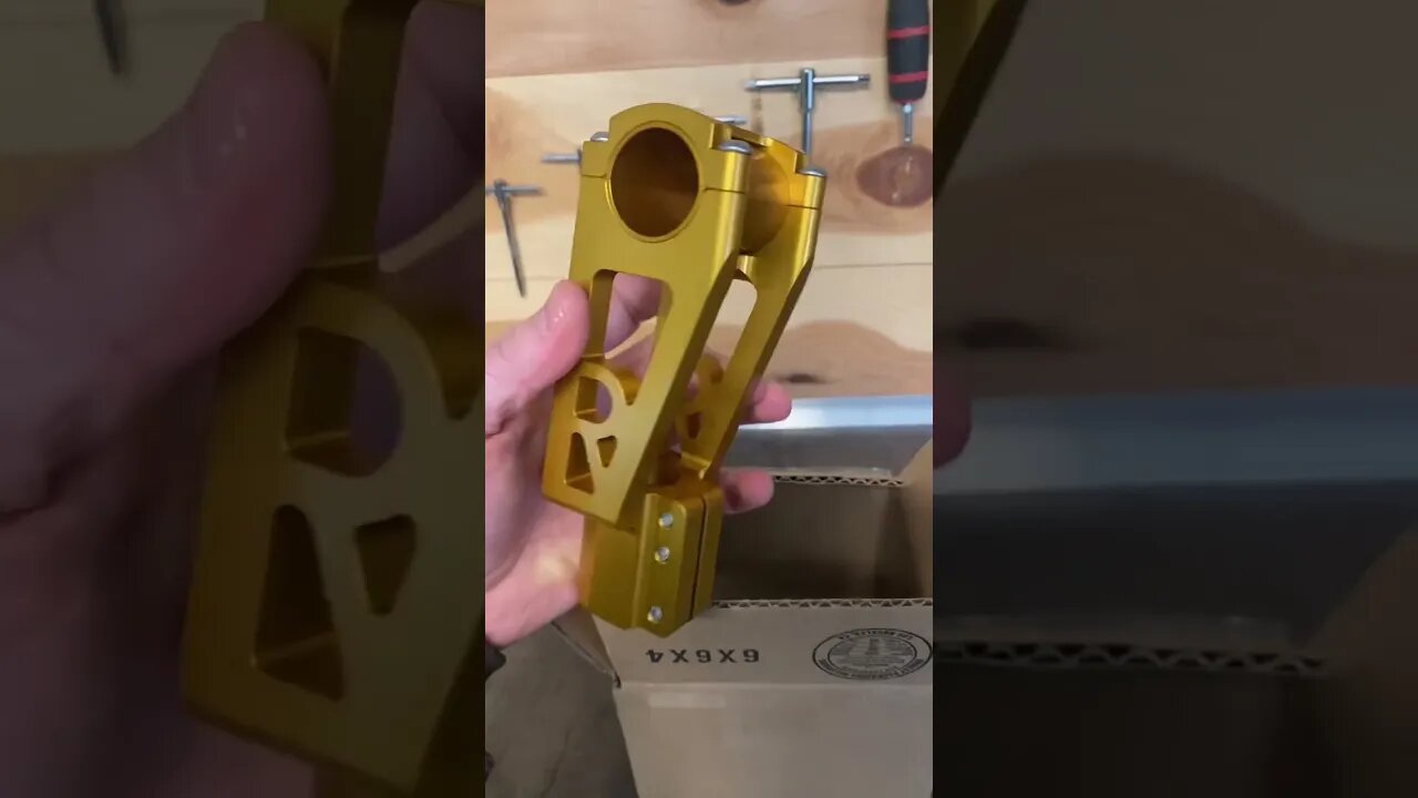 The most unique test product we’ve received this year! #mtb #ytshorts