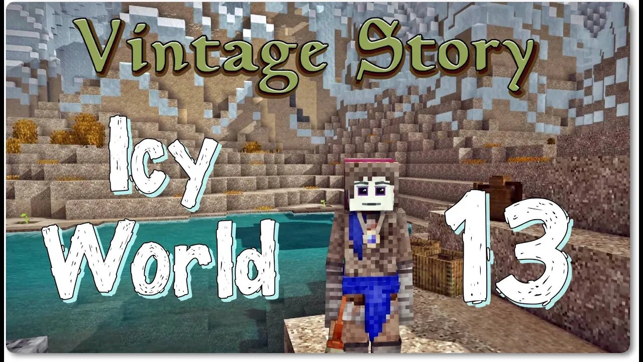 Bear Scare and Base Timelapse! Vintage Story Icy World Permadeath S2 Ep.13