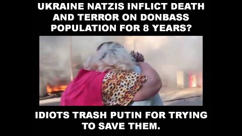 8 YEARS OF NAZI DEATH AND DESTRUCTION IN UKRAINE