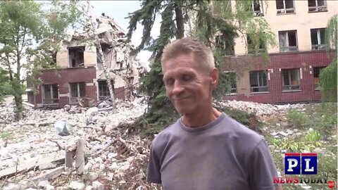 Ukraine war crimes Lysychansk local tells about it Exposed Ukraine war crimes