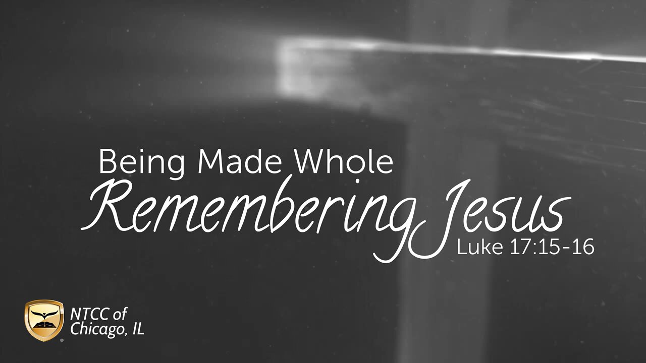 Sunday Morning Worship - Remembering Jesus 2022.07.24