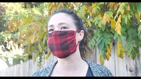 30XMask Buffalo Plaid Red Checked