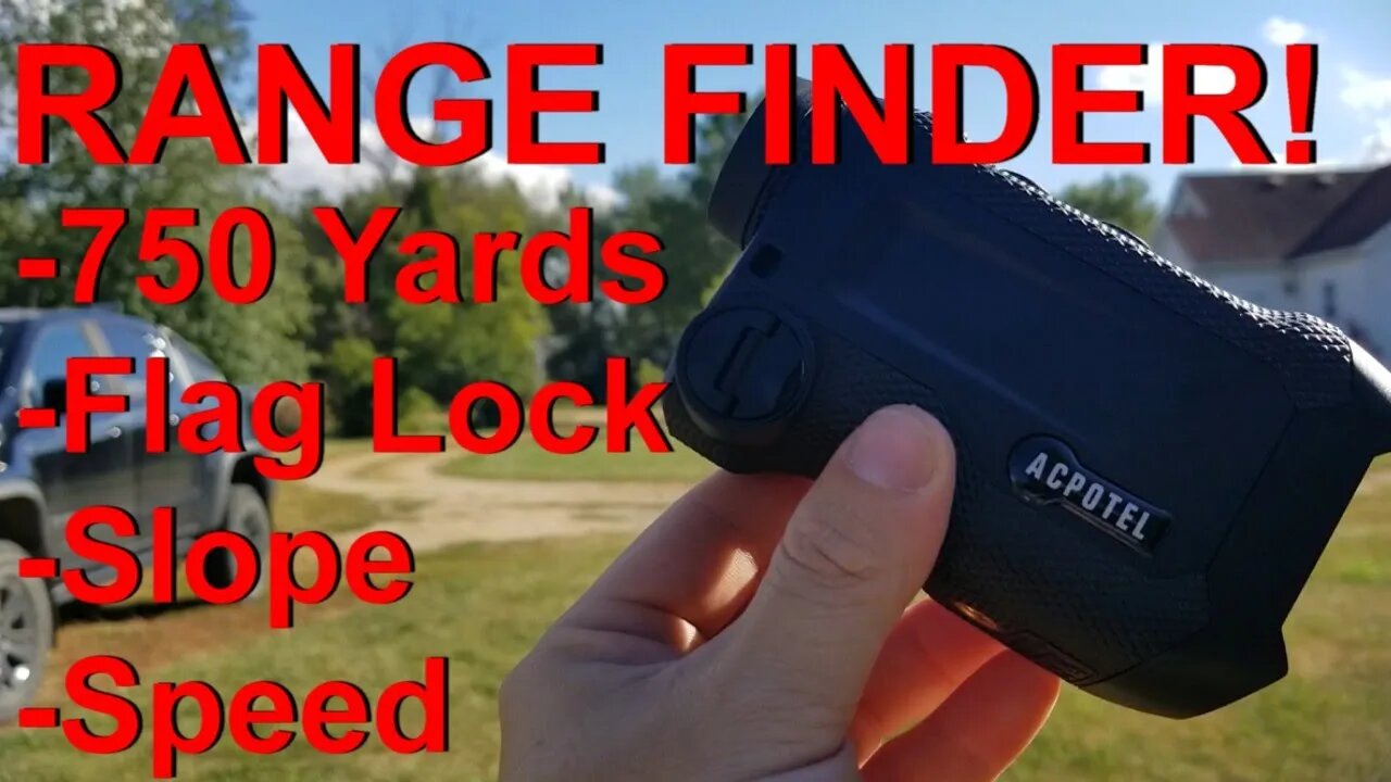 750 Yard External Display Range Finder By ACPOTEL