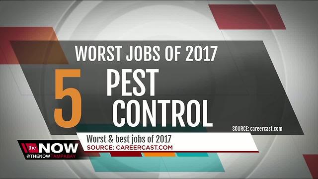 Best and worst jobs of 2017