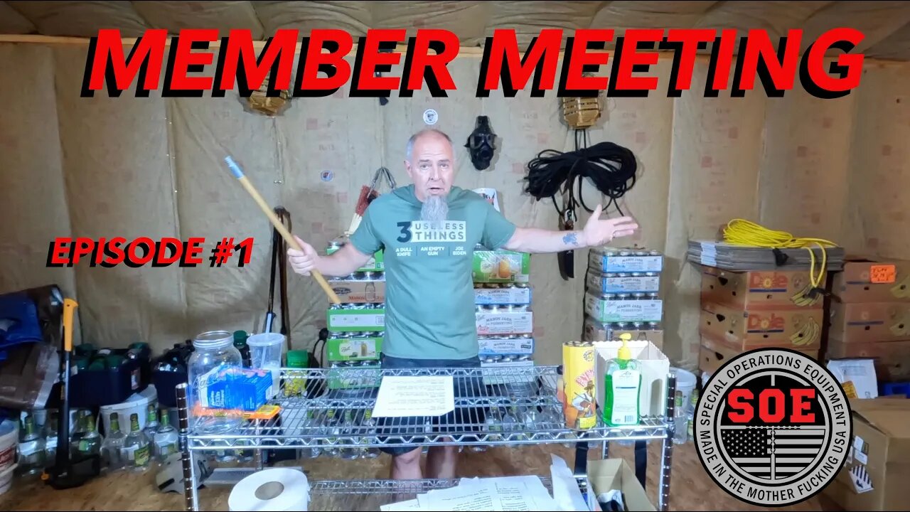 Member Meeting ep1. We answer all the tough questions #podcast #podcastclips #urbanlegends #prepper