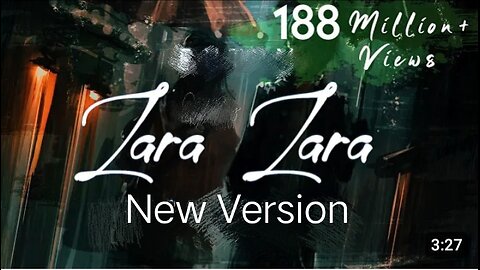 Zara Zara Bahekta Hai - Male Version - Latest Hindi Cover