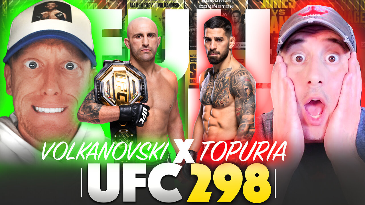 UFC 298: Volkanovski vs. Topuria FULL CARD Predictions, Bets & DraftKings