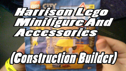 Harrison Lego Minifigure And Accessories (Construction Builder)