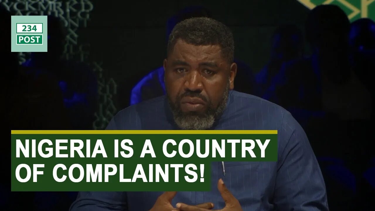 Nigeria is a country of complaints! Sinners without sin