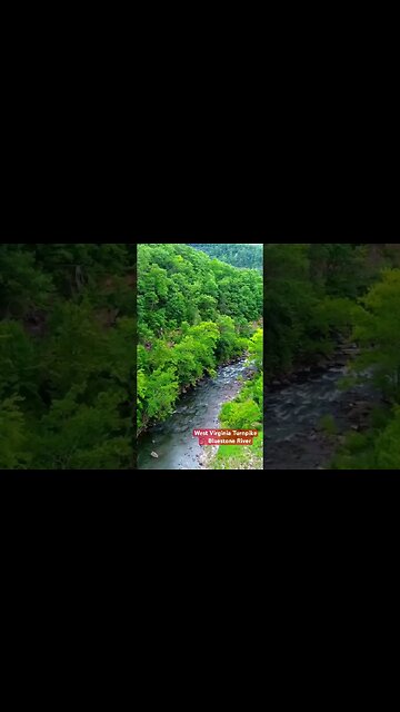 #bridge on #westvirginia #highway by Bluestone #river