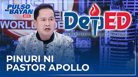 Programa ng DepEd laban sa mga pang-aabuso sa mga mag-aaral, pinuri ni Pastor Apollo C. Quiboloy