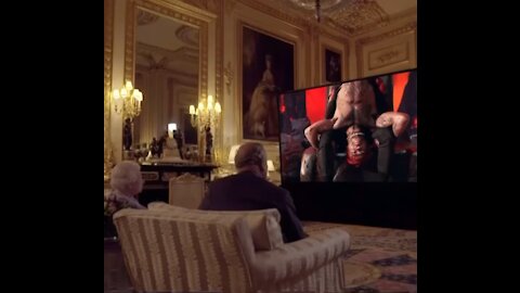 Reaction Of Queen Elizabeth II To A Video of A Black Artist u.s.