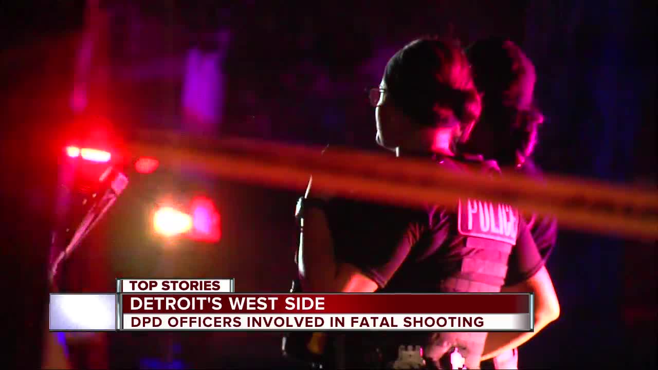 Man shot, killed by police officers after shootout on Detroit's west side