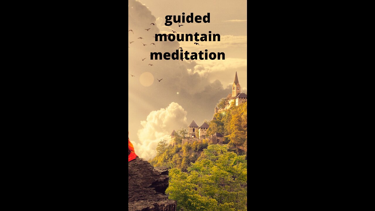 Mindfulness, guided mountain meditation, balance and stability