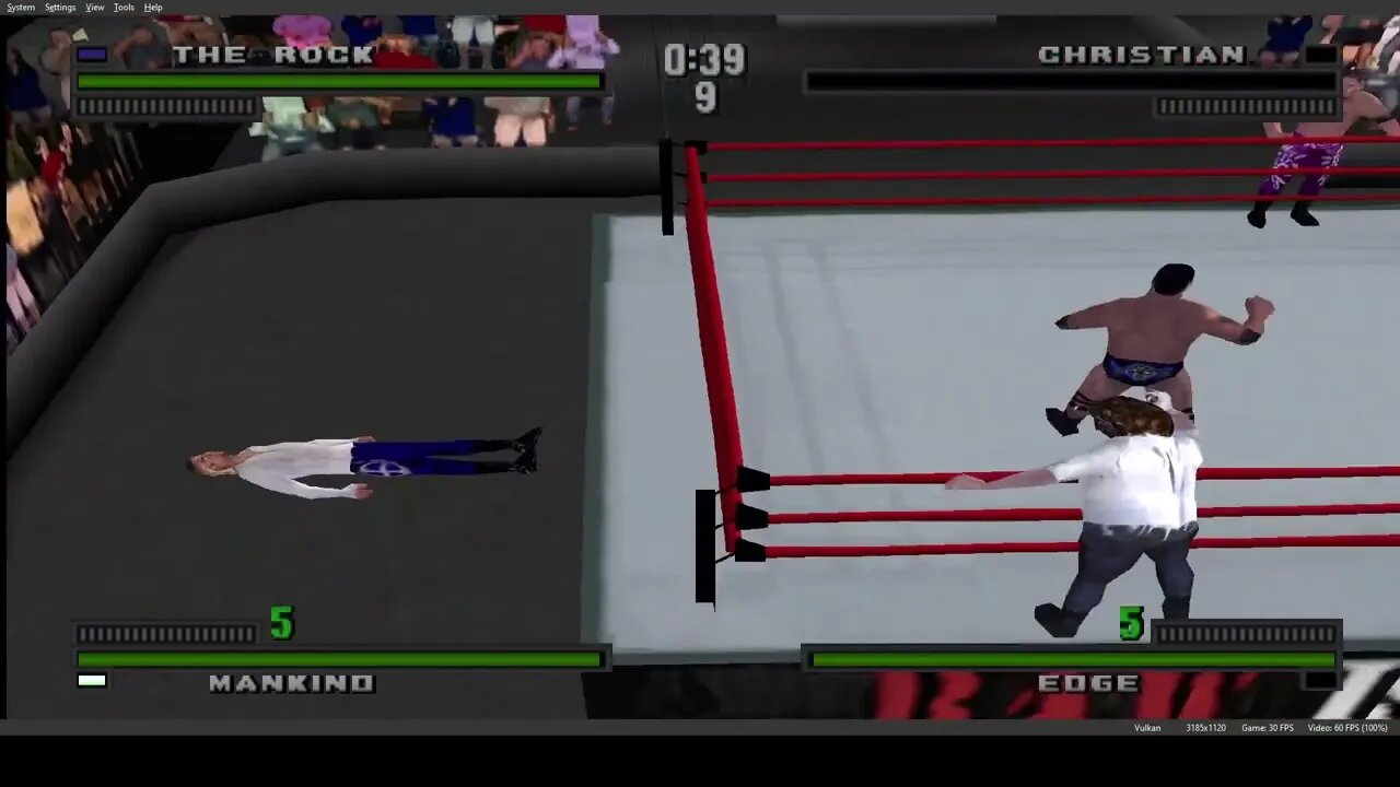 wwf attitude ps1: short match #19