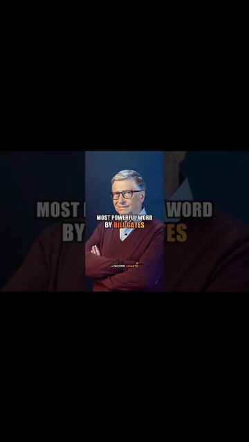Sigma male 🔥 Powerful word | Bill Gates #billgate #billgates #billgatesmoney #powerfulwords