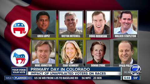 Tuesday is primary day in Colorado