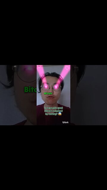 Is it actually good #Bitcoin is backed by nothing? 😱 #crypto