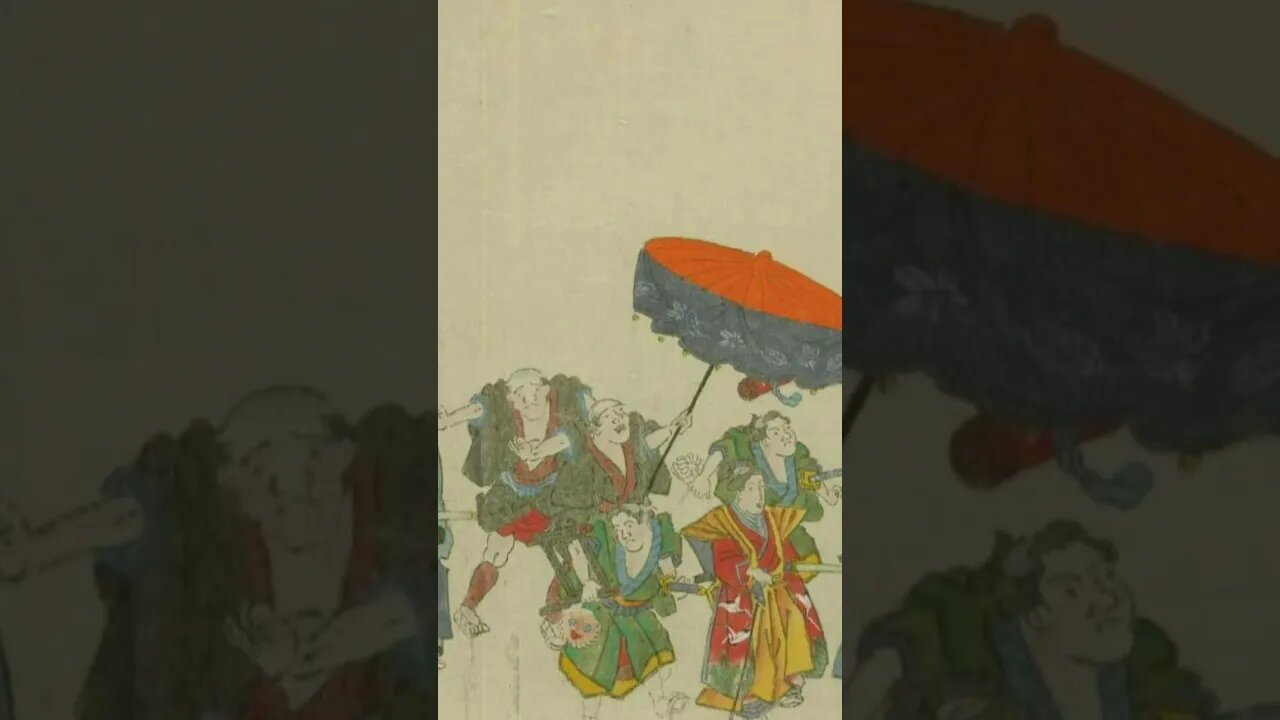 Kanda Myojin, depicted in ukiyoe woodblock prints, is one of Tokyo's most famous shrines #shorts