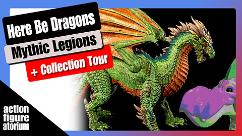 4Horsemen reveals 1/12 Mythic Legions Dragon but is this the 1st ever dragon figure? Not even close