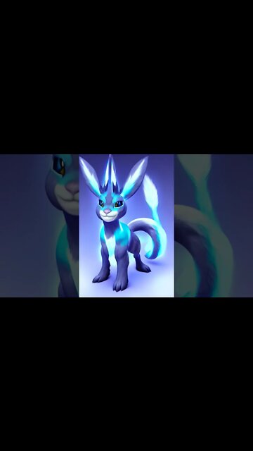 AI generated Glaceon