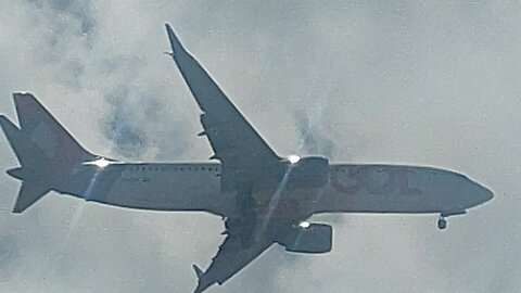 Boeing 737 MAX 8 PS-GPF coming from Guarulhos to Fortaleza