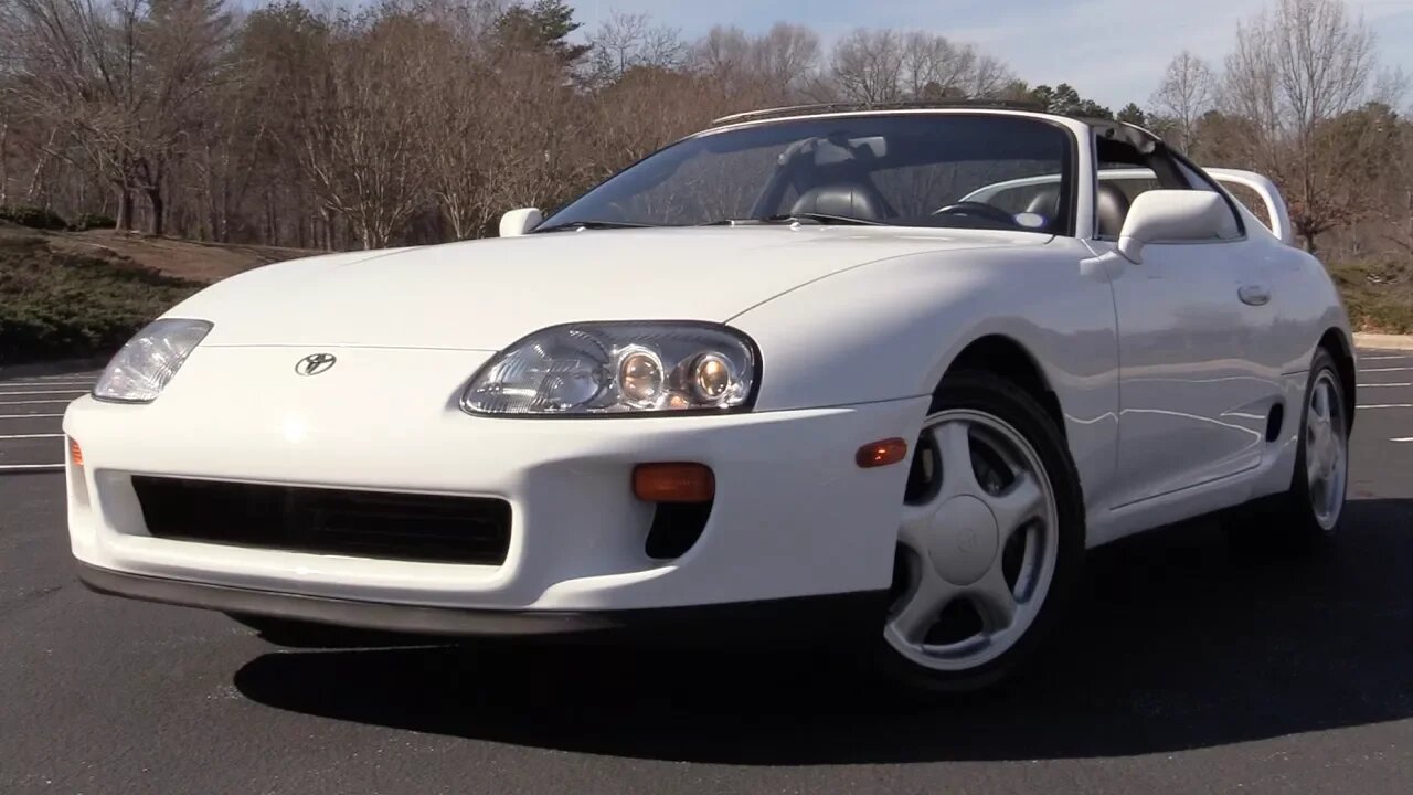 1994 Toyota Supra Turbo (MKIV 6-Speed): Start Up, Test Drive & In Depth Review