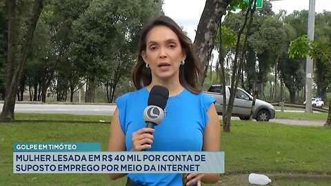 Golpe em Timóteo: Mulher lesada em R$ 40 mil por conta de suposto emprego por meio da internet.