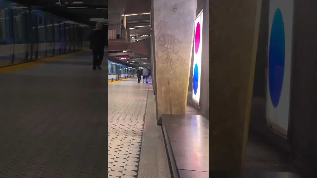 Peel metro ambience #montreal #viralvideo #train #travel