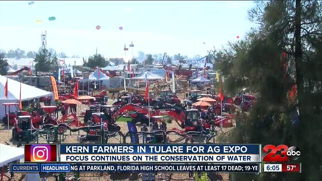 Kern farmers talk Ag Expo, water conservation