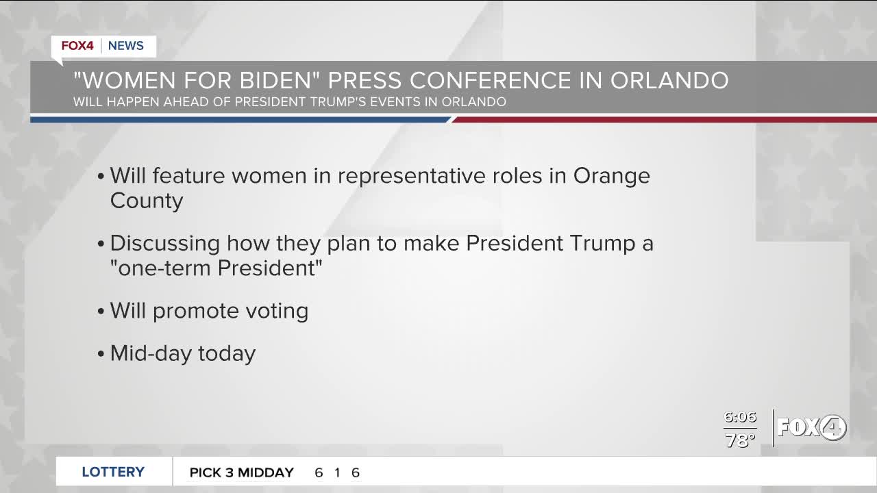 Women for Biden Orlando press conference