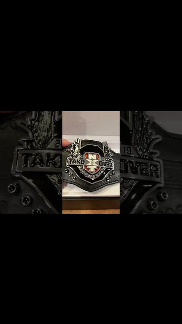 I Bought Two Limited Rare WWE Mini Belts! #shorts