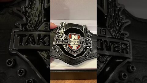 I Bought Two Limited Rare WWE Mini Belts! #shorts