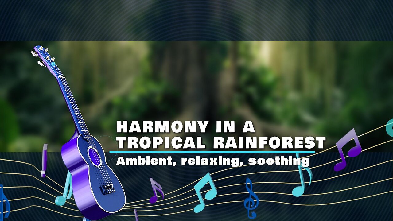 Harmony in a Tropical Rainforest (#Ambient, Relaxing, #Soothing)