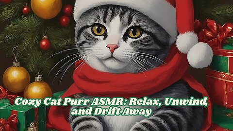 Cozy Cat Purr ASMR: Relax, Unwind, and Drift Away