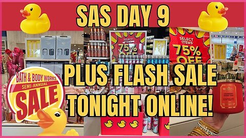 SAS DAY 9 | 20% OFF ✨ FLASH SALE ✨ at Bath & Body Works | 75% Finds In Store | #bathandbodyworks