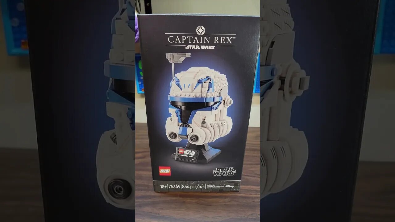 Lego Star Wars Captain Rex Helmet set in early! Yes!