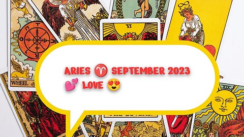 ARIES ♈ MAKE THE MOVE! SEPTEMBER 2023 LOVE READING