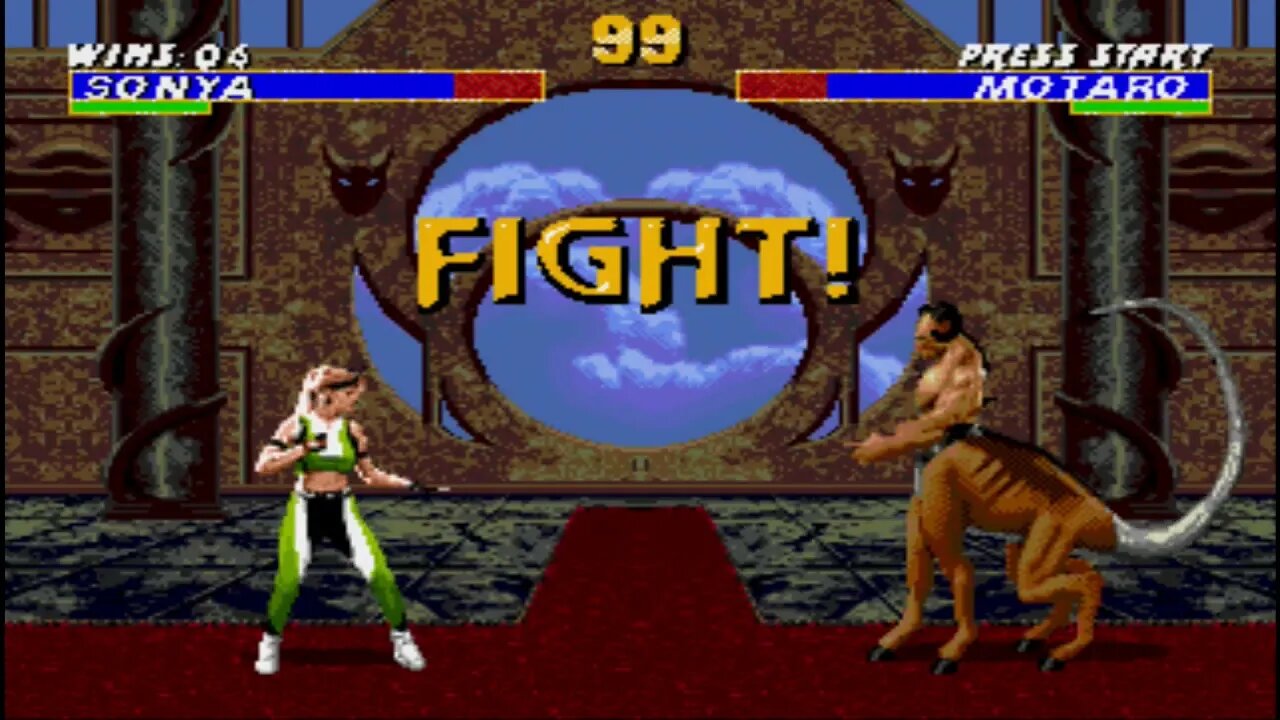 Ultimate Mortal Kombat Trilogy (Genesis) - Sonya MK3 - Hardest - No Continues.