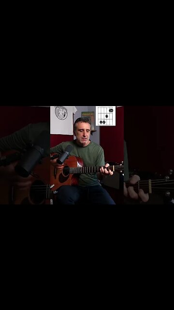 Night Moves by Bob Seger w/ chord charts #shorts