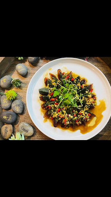 Preserved Duck Egg Side Dish 凉拌皮蛋