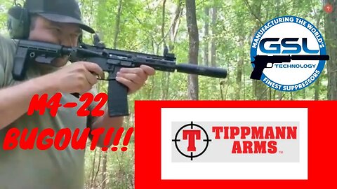 Tippmann_M4-22_Bugout_&_GSL_TomcatFiring