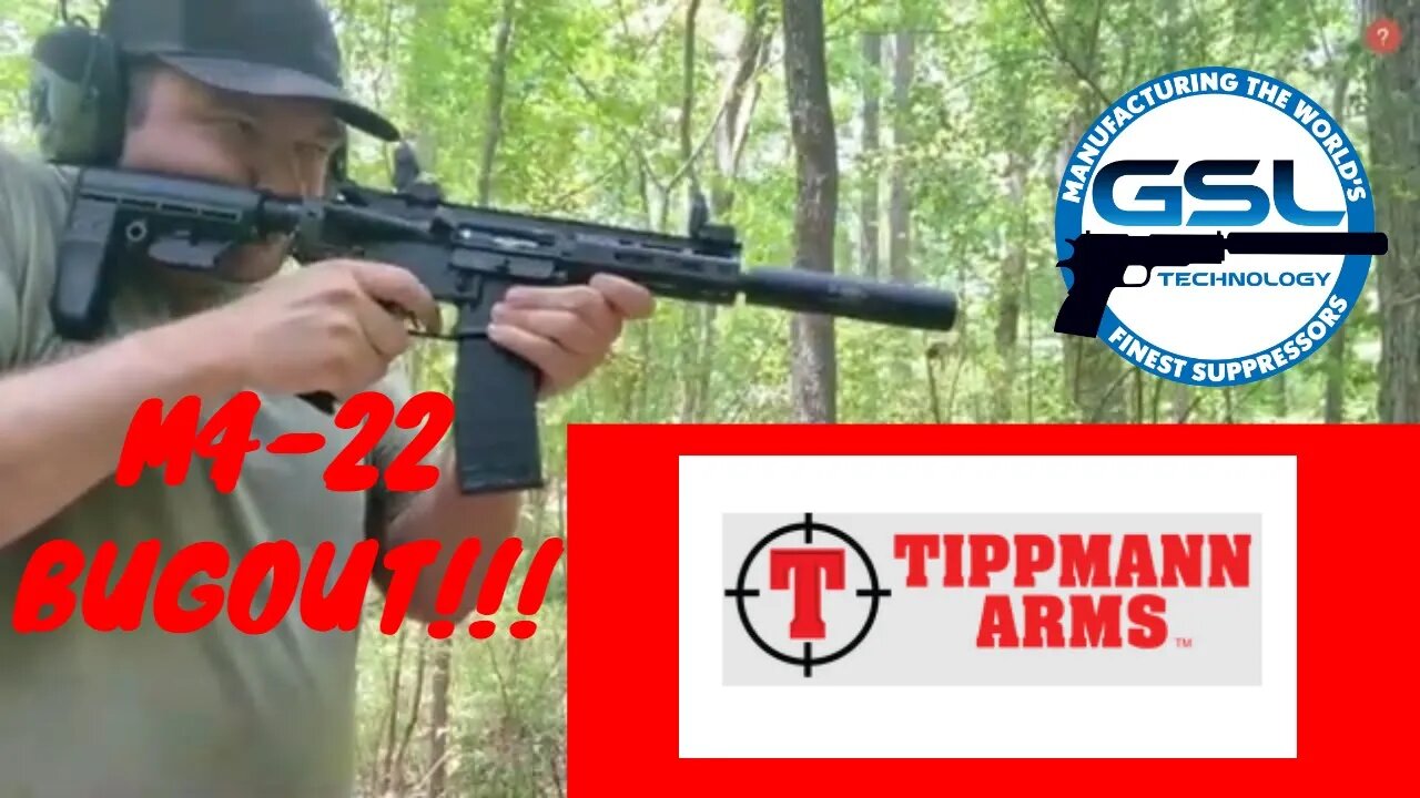 Tippmann_M4-22_Bugout_&_GSL_TomcatFiring