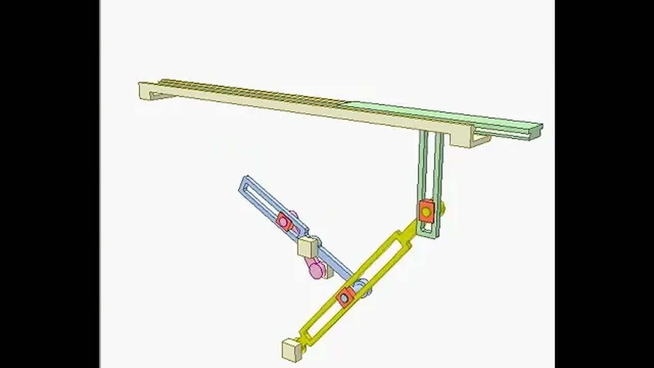 2039 Double coulisse mechanism