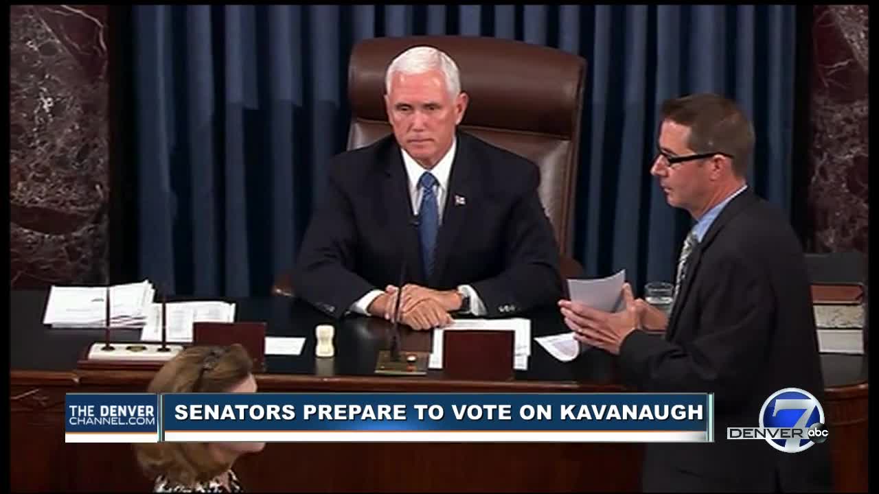 Senate votes to confirm Brett Kavanaugh