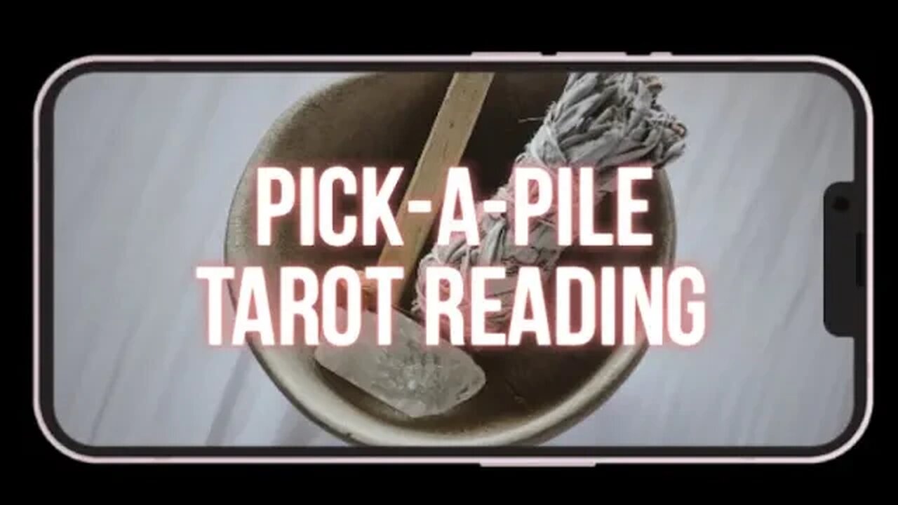 IT’S TIME TO TAP BACK INTO YOUR IMAGINATION AND CREATE | Pick a Pile Tarot reading