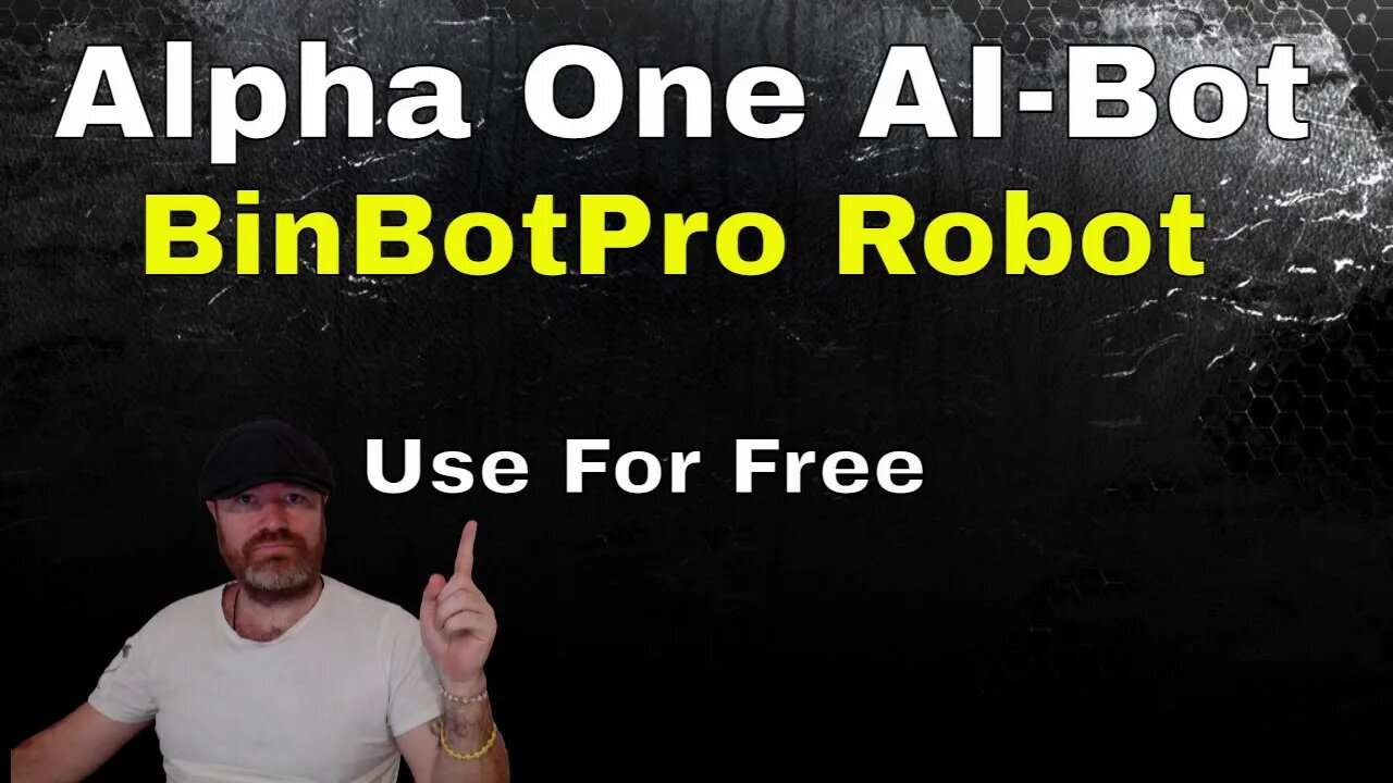 Alpha One AI-Bot a Binary Options Robot For BinBotPro