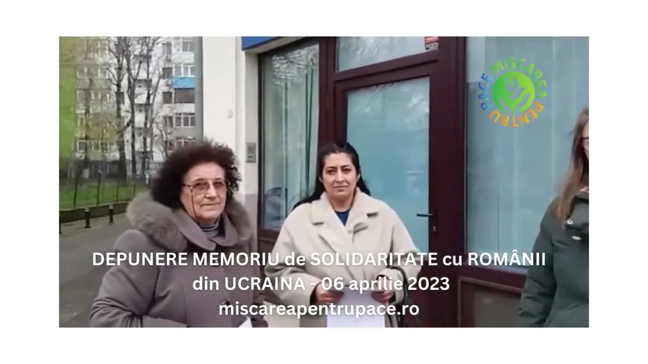 DEPUNERE MEMORIU LA PATRIARHIA ROMÂNĂ 6 aprilie 2023